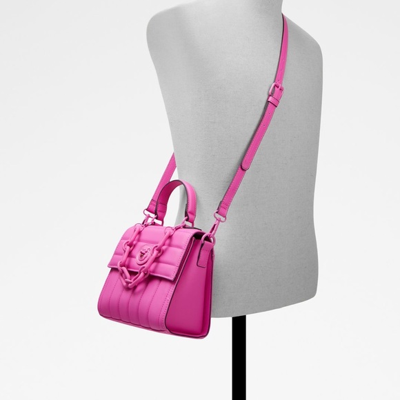 NWOT Barbie Pink cross-body handbag - Picture 4 of 4